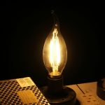 C35 E14 4 W 4 LEDs 300 LM 3000 K Dimmbare Retro-LED-Glühbirne, energiesparendes Licht, AC 220 V, Long Tail E14 4W 220V Warm White, Long Tail E14 4W 220V White Light – Bild 5