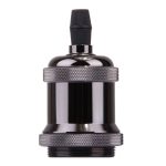 E27 Retro Vintage Schraubbirnensockel Lampenfassung, nicht im Lieferumfang enthaltene Glühbirne, AC 85–265 V – Bild 2