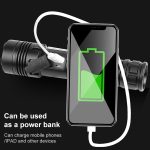 Short Style Micro-USB-Aufladung Wasserdichte P70 + COB-LED-Taschenlampe für den Außenbereich, Unterstützungsanzeige und Teleskopfokussierung sowie Helligkeitsanpassung auf 7 Ebenen – Bild 7