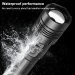Short Style Micro-USB-Aufladung Wasserdichte P70 + COB-LED-Taschenlampe für den Außenbereich, Unterstützungsanzeige und Teleskopfokussierung sowie Helligkeitsanpassung auf 7 Ebenen – Bild 9