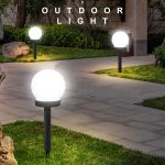 10 PCS Lichtgesteuertes lampenförmiges Rasenlicht Gartenlicht im Freien LED Solarlicht – Bild 6