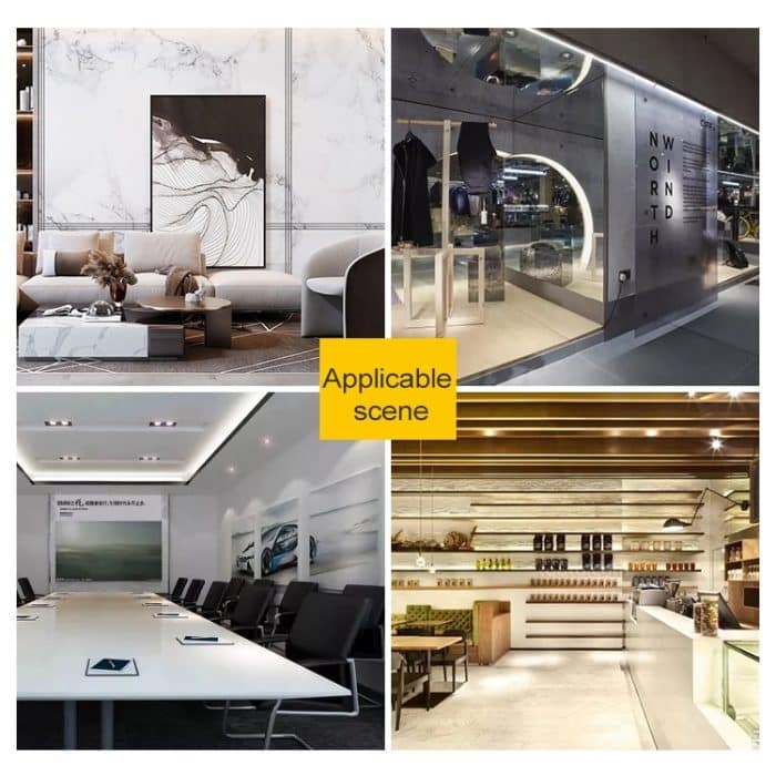 40W Weißlicht Bühnenausstellung Hintergrund Wandstrahler LED Schienenlicht – Bild 8