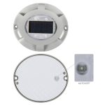 LED Hochdruckbeständige Solarbetriebene eingebettete Bodenlampe IP65 Wasserdichte Gartenrasenlampe für den Außenbereich, warmes Licht 3000K – Bild 4