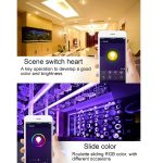 XS-SLD01 5m 60W Smart WiFi Rope Light, 300 LEDs SMD 5050 APP-Fernbedienung für buntes Licht Funktioniert mit Alexa & Google Home, US / EU / UK-Stecker – Bild 10