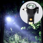 10W 450 Lumen IPX4 Wasserdichte wiederaufladbare LED-Taschenlampe mit Sicherheitshammer und 3-Modi – Bild 7