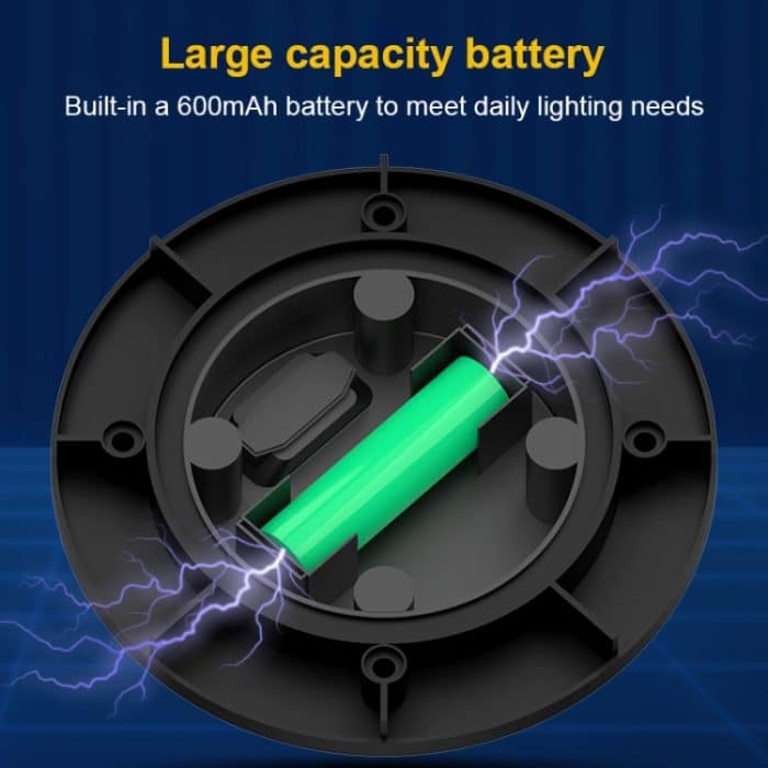 8 LEDs Bunt dimmbares Solar-Garten-Gartenlichtsensor-Typ Intelligente Lichtsteuerung Vergrabenes Licht – Bild 5