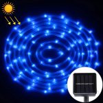 Wasserdichtes Solarpanel mit 50 LEDs, 5m 50LED Blue Light, 5m 50LED White Light, 5m 50LED Warm White