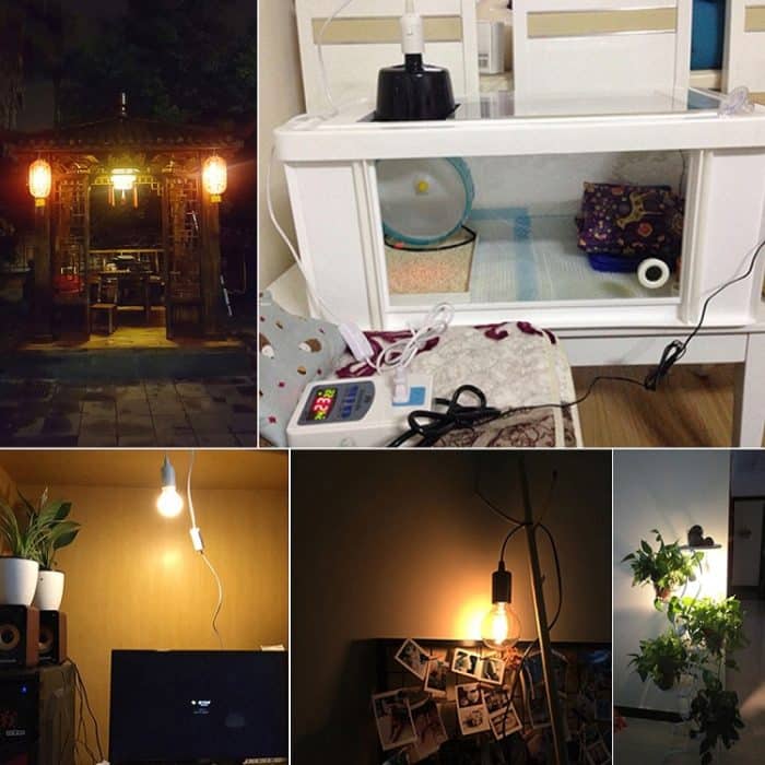 E27-Drahtsockel-Lampenfassung, Kronleuchter-Steckdose mit 1,2 m Verlängerungskabel, kleiner UK-Stecker, EU Plug, 1.5m, AU Plug, 1.2m, US Plug, 1.5m, Small UK Plug, 1.2m, Big UK Plug, 1.5m – Bild 5