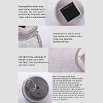 Solarenergie-Glasflaschen-Pendelleuchte, IP55, wasserdicht, für den Außenbereich, Gartendekoration, Warm White Light – Bild 3