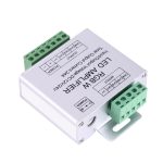 RGBW-Verstärker Aluminium Shell LED Controller, DC 12-24V