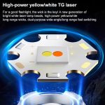 G62 20W weiße Laser-Docht-Teleskop-Zoom-LED-Taschenlampe – Bild 7