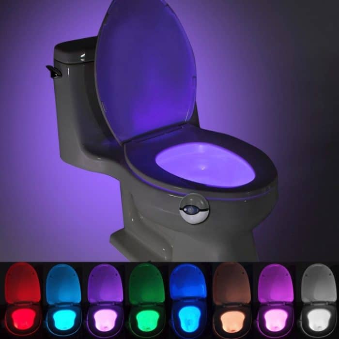 Detektor für Toiletten- und Badezimmersitze zu Hause, Multimodus-7-Farben-Licht – Bild 6