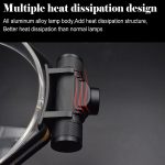 D10 5W XML-2 IPX6 Wasserdichtes Stirnbandlicht, 1200 LM USB Charging Einstellbarer LED-Außenscheinwerfer – Bild 5