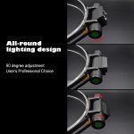 D25 10W 2 x XML-2 IPX6 wasserdichtes Stirnbandlicht, 2400 LM USB Charging Einstellbarer LED-Außenscheinwerfer – Bild 4