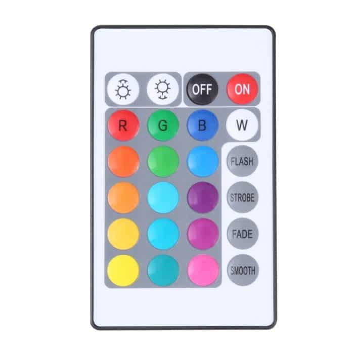 2.4g Smart Wifi LED RGB Controller mit IR 24keys Fernbedienung, 5-24 V – Bild 1