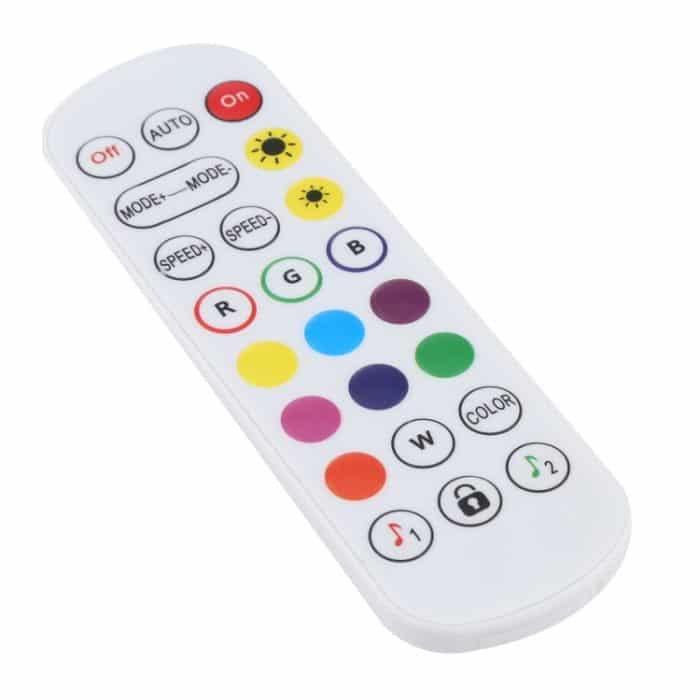 Bluetooth Smart App LED RGB Controller mit 24keys Fernbedienung, 5-12V – Bild 2
