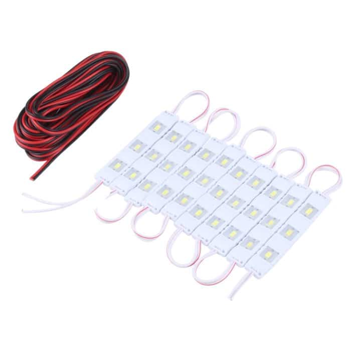 30LEDS 5630 SMD LED-Module Weißes Licht Wasserdichtes dekoratives Licht, 5m Kabellänge, DC 12V – Bild 3