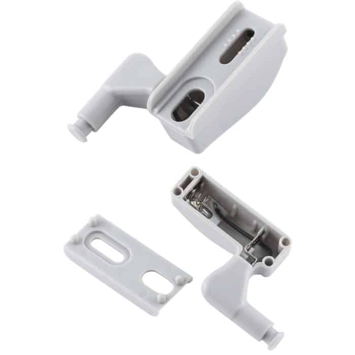 0,3 W Universal Innenscharnier LED Sensorlampe Schrank 3 LEDs Nachtlicht Auto ON/OFF Glühbirne, 1 PCS White Light, 1 PCS Warm White – Bild 3
