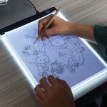 5W 5V LED Drei Helligkeitsstufen Dimmbar A4 Acryl Copy Boards Anime Sketch Drawing Sketchpad