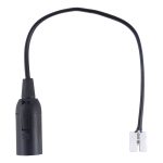 E14-Lampenfassungssockelhalter mit Elektrokabel, Kabellänge: 28 cm, E14 – Bild 3