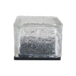 IP68 wasserdichte solarbetriebene LED-Außenleuchte aus gehärtetem Glas für den Außenbereich, Gartendekorationslampe mit 0,2 W Solarpanel – Bild 2