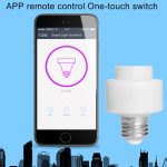 200 W Max E27 APP Fernbedienung WiFi Smart Glühbirnenadapter Lampensockel Funktioniert mit Alexa Echo und Google Home, AC 100-250V – Bild 6