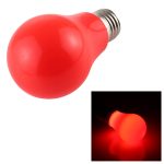 4W 300LM E27 2835 8LEDs LED Energiesparlampe, Lichtfarbe: Rotes Licht, AC 220V