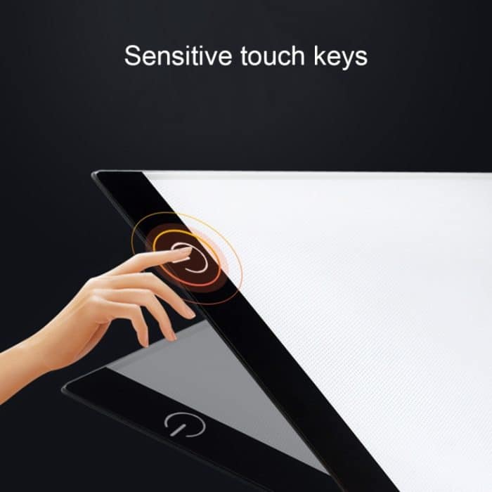 Ultradünne tragbare USB-LED-Artcraft-Verfolgungslichtbox im Format A4 Kopierplatine Helligkeitsregelung für Künstler, die Skizzen, Animationen und Röntgenbilder zeichnen – Bild 8