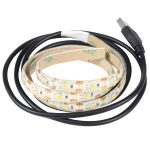 USB 2835 SMD LED Warm Light Waterproof Epoxy Lichtschlauch, DC 5 V, Länge: 50 cm – Bild 2