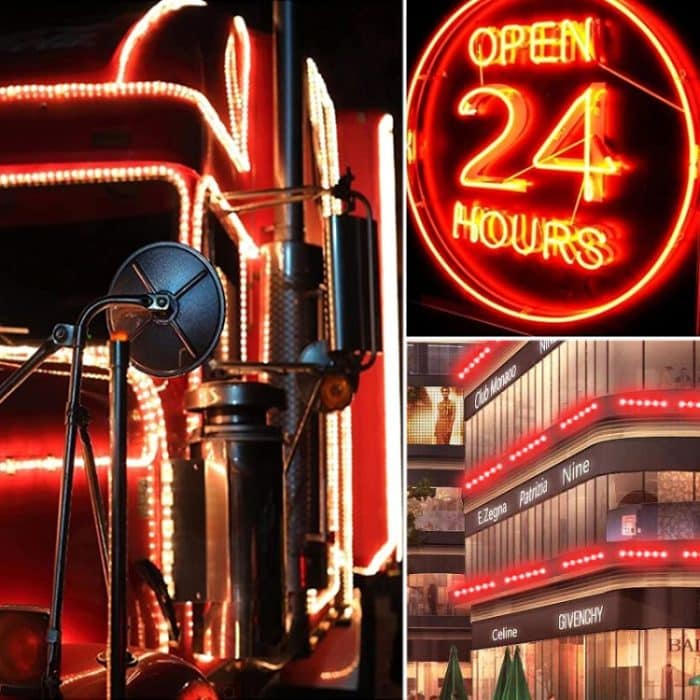 60LEDs 5050 SMD LED-Module Rotlicht Dekoratives Licht, DC 12V – Bild 5