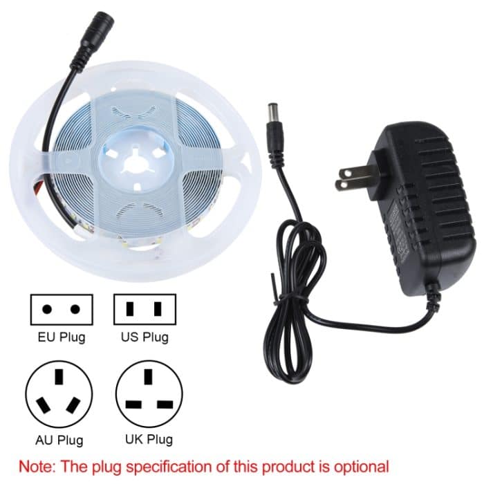 5 m unbestücktes Board 2835 SMD RGB LED-Lichtschlauch, 120 LED/m, 12 V, 2 A, 100–240 V, 2835 SMD RGB LED – Bild 3