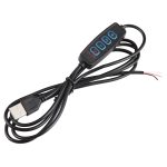 1,5 m langes USB-DC5V-Schalterkabel mit 3-Farben-Controller, Switch (Black), Switch (White)