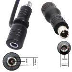 DC 5,5 mm x 2,1 mm Buchse auf DC 8,0 mm x 2,0 mm Stecker Adapter für tragbare Kraftwerke, Solargeneratoren, For Portable Power Station, Solar Generators – Bild 3