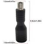 DC 5,5 mm x 2,1 mm Buchse auf DC 8,0 mm x 2,0 mm Stecker Adapter für tragbare Kraftwerke, Solargeneratoren, For Portable Power Station, Solar Generators – Bild 4