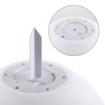 Schwimmendes, farbenfrohes LED-Licht für den Garten mit 0,8 W monokristallinem Silizium-Solarpanel und Fernbedienung – Bild 3