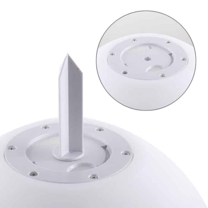 Schwimmendes, farbenfrohes LED-Licht für den Garten mit 0,8 W monokristallinem Silizium-Solarpanel und Fernbedienung – Bild 3