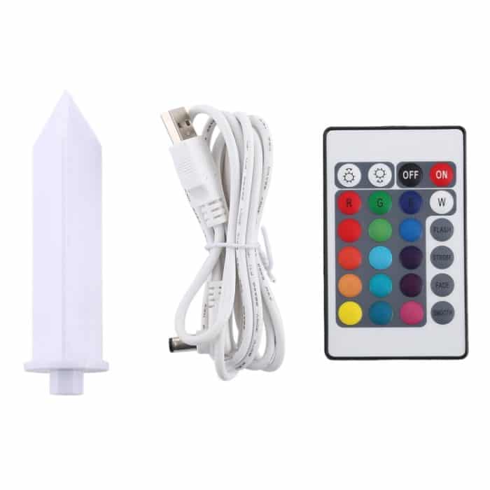 Schwimmendes, farbenfrohes LED-Licht für den Garten mit 0,8 W monokristallinem Silizium-Solarpanel und Fernbedienung – Bild 4