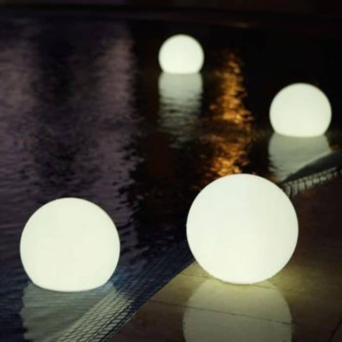 Schwimmendes, farbenfrohes LED-Licht für den Garten mit 0,8 W monokristallinem Silizium-Solarpanel und Fernbedienung – Bild 6