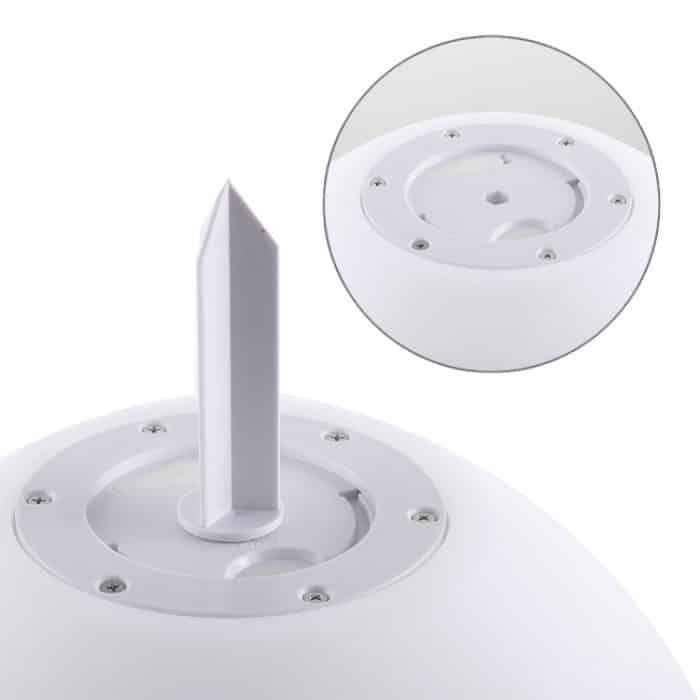 Schwimmendes, farbenfrohes LED-Licht für den Garten mit 0,7 W monokristallinem Silizium-Solarpanel und Fernbedienung – Bild 3