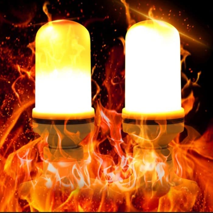 E27 6W LED simulierte flackernde Flammeffekt-Glühbirne, 1400K mit 3 Modi, AC 85-265V – Bild 9