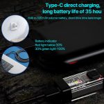 3W Weißlicht-COB-LED-Taschenlampe, multifunktionale Schlüsselanhänger-Mini-Taschenlampe – Bild 11