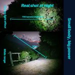 3W Weißlicht-COB-LED-Taschenlampe, multifunktionale Schlüsselanhänger-Mini-Taschenlampe – Bild 5