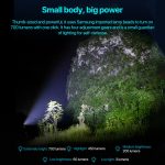 3W Weißlicht-COB-LED-Taschenlampe, multifunktionale Schlüsselanhänger-Mini-Taschenlampe – Bild 6