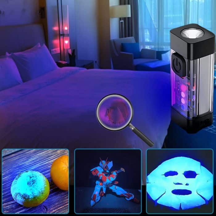 3W Weißlicht-COB-LED-Taschenlampe, multifunktionale Schlüsselanhänger-Mini-Taschenlampe – Bild 9