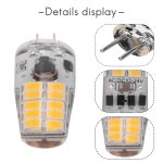 GY6.35 3W 245-280LM 20 LED SMD 2835 Dimmer Mais Glühbirne, AC/DC 12V – Bild 4