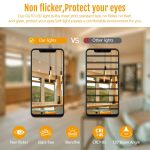 GU10 5W 8 LEDs SMD 2835 LED-Strahler 3000K dimmbar, AC 220V (Warmweiß) – Bild 6