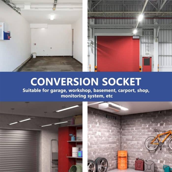 E17 auf E12 Glühbirnen-Adapter-Konverter – Bild 5