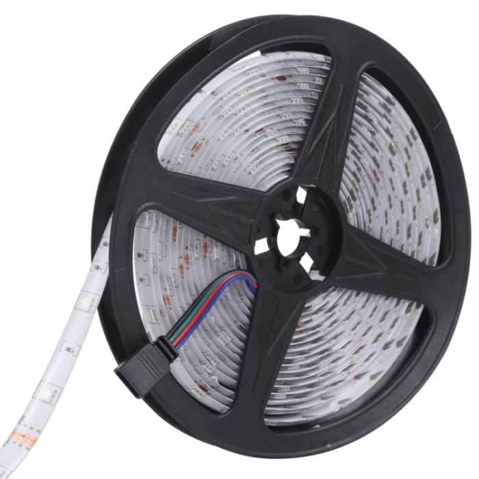 5m 150 LEDs SMD 5050 IP65 Wasserdichte Bluetooth RGB-Lichtstreifen mit 24-Tasten Fernbedienung, EU-Stecker – Bild 1