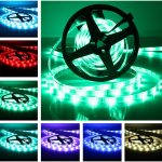10m 300 LEDs SMD 5050 IP65 Wasserdichte RGB-Lichtstreifen mit 24-Tasten Bluetooth + Musik-Fernbedienung, EU-Stecker – Bild 6