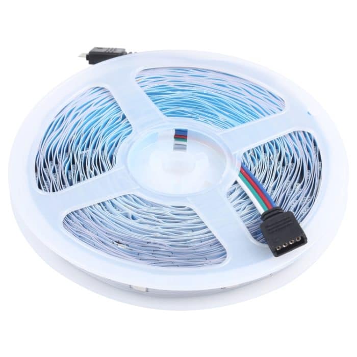 20m 600 LEDs SMD 5050 IP44 Wasserdichte RGB-Lichtstreifen mit 24-Tasten Bluetooth + Musik-Fernbedienung, EU-Stecker – Bild 3